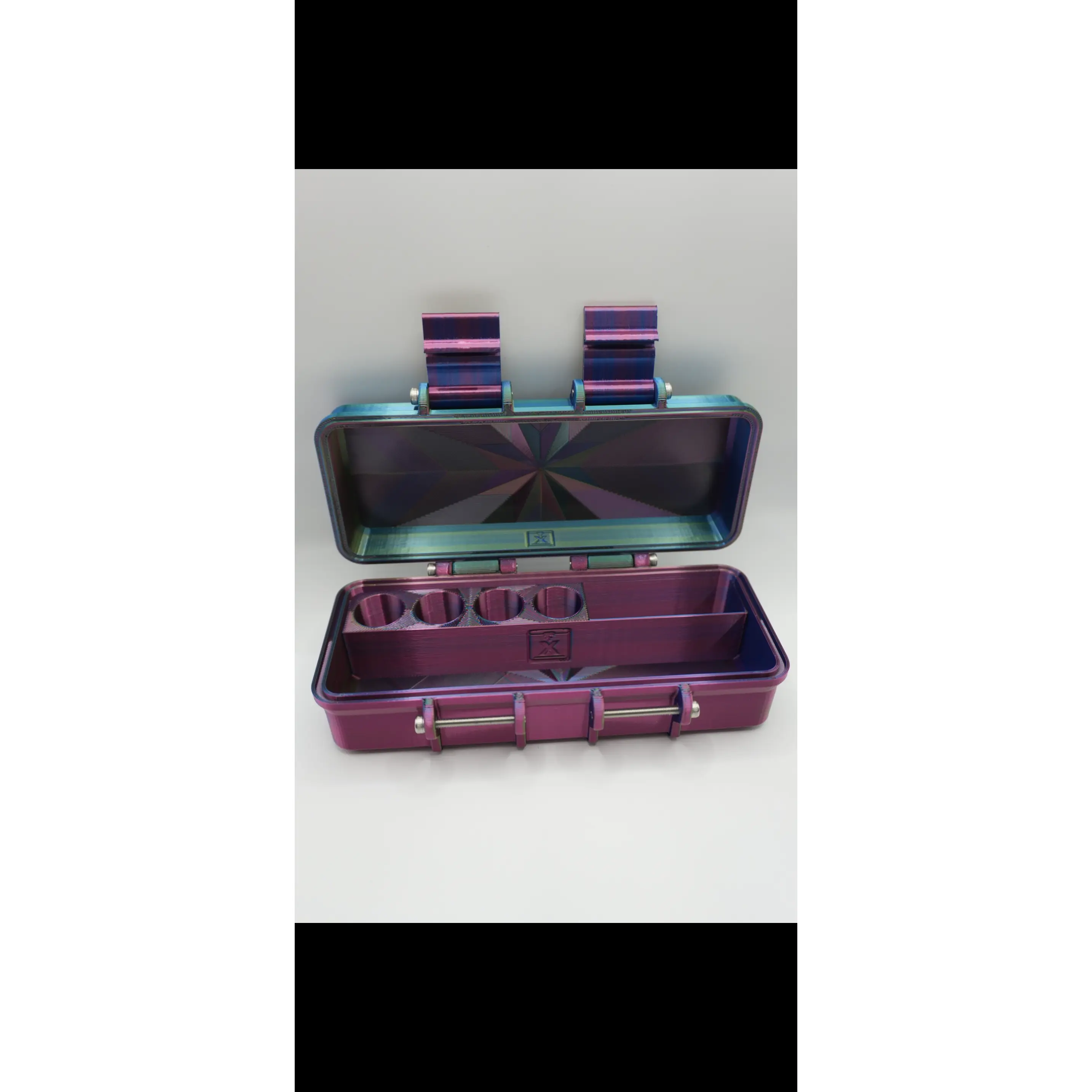 3ML (4 vials) and syr. travel Case - 3D  storage case