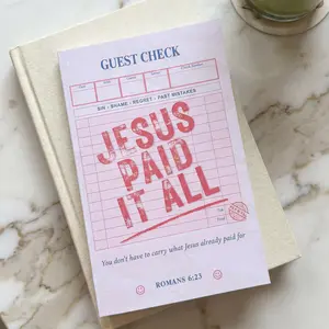 JESUS PAID IT ALL: A Letting Go & Spiritual Reset Book for What God Has Already Forgiven Inspiring Read for Spiritual Growth with Short Readable Pages and Reflective Content