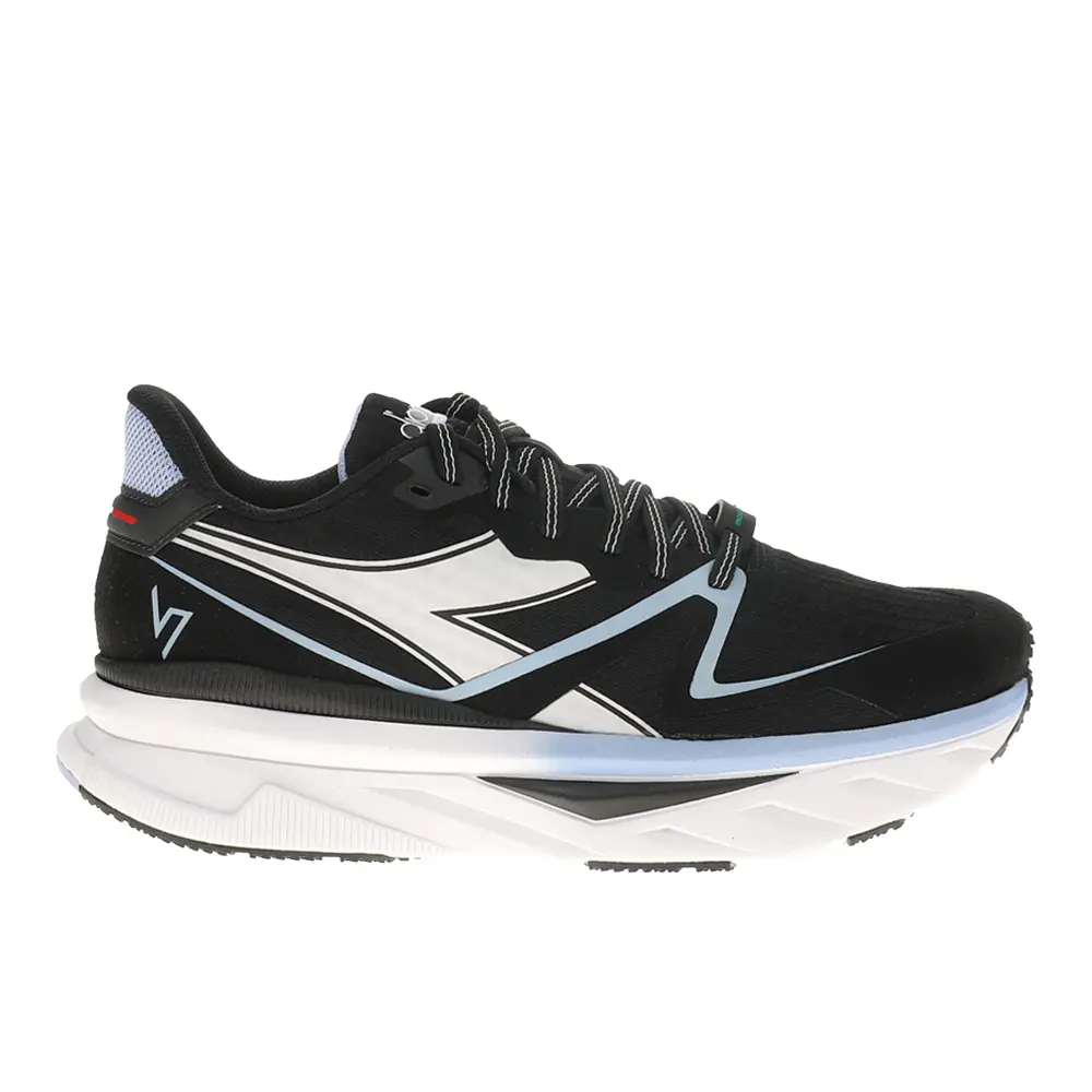 diadora Womens Atomo V7000 Running Sneakers Shoes - Black