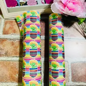 12” x 27” print leather Instruction