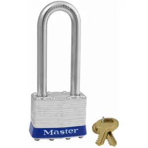 Master Lock 1DLJ 1.75 in. Laminated Padlock With 2.5 in. Long Shackle