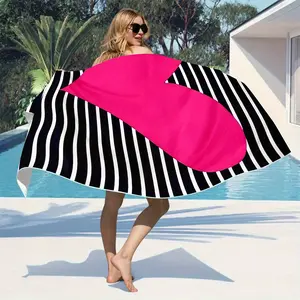 Unisex Printed Beach Towel, Large Quick-Dry Microfiber, Lightweight Durable, Ideal for Surfing, Swimming, Yoga, Outdoor Travel
