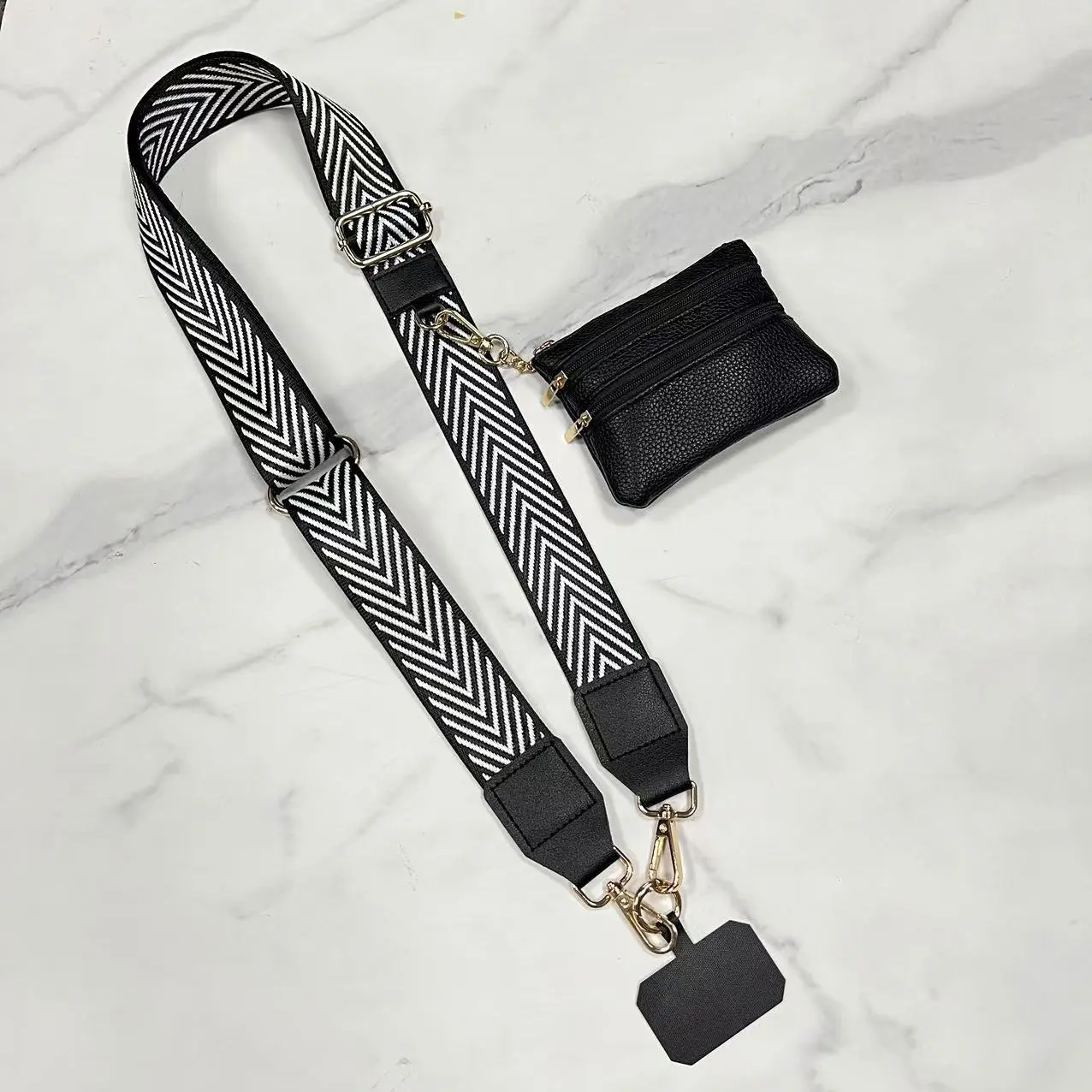 Retro plaid pattern mobile phone crossbody strap, Cell phone strap, multi-functional and adjustable, can be used for mobile phone straps, backpack straps, crossbody mobile phone straps with wallets, Phone accessories