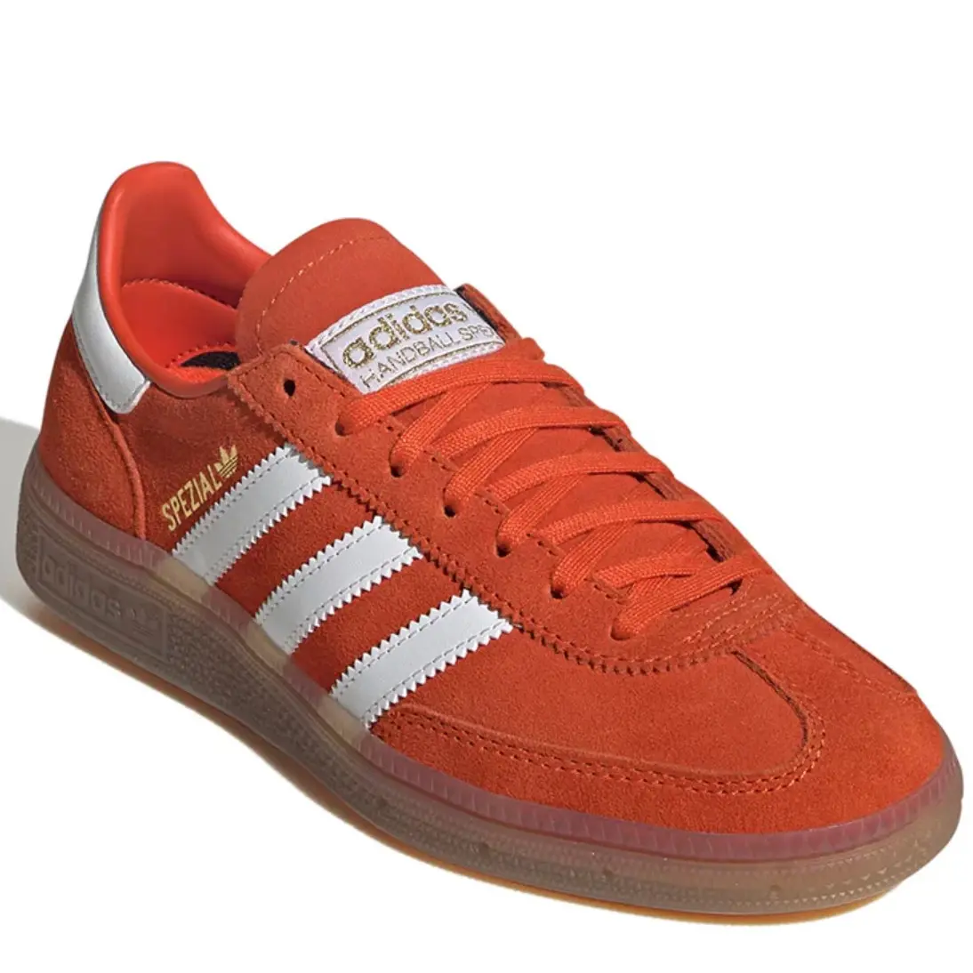 Adidas Handball Spezial Collegiate Orange Sneakers JP8001 Retro Suede Trainers Men