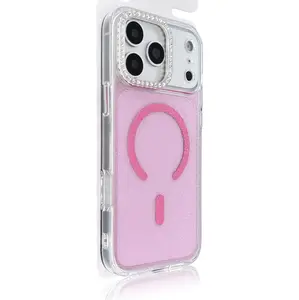 Sparkling Glitter Magnetic Phone Case for iPhone 17/16/15/14/13/Pro Max — Non-Slip, Drop-Resistant, MagSafe-Compatible Protective Case