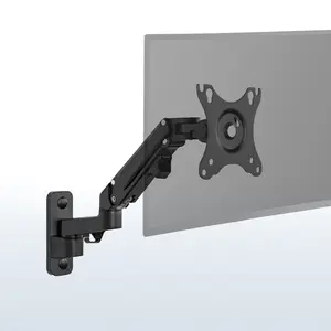 Premium Aluminum Single Monitor Wall Mount - 17" to 32" Screens