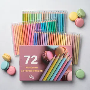 72 Macaron Colored Pencil Set, Professional Pastel Coloring Pencils, Art Drawing Pencils for Adult Coloring Books, Artists Drawing, Sketching (Macaron color)