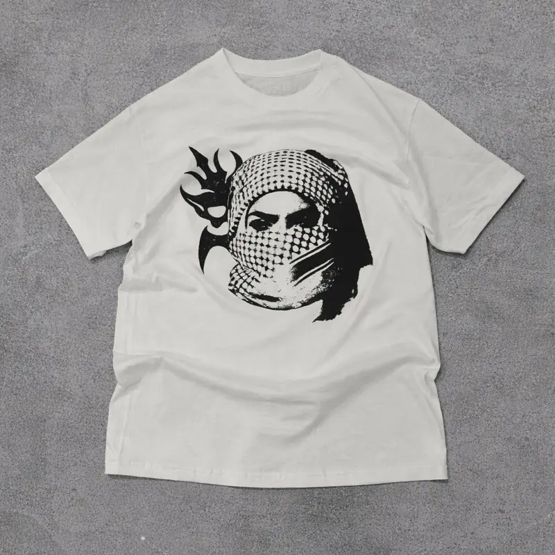 Urban Rebel Graphic T-Shirt – Heavy Cotton with Bold Graphic Design for Comfort and Style