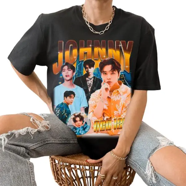 Nct 127 Johnny Retro Vintage Shirt For Kpop Fans And Nctzens Tshirt T-Shirt Top