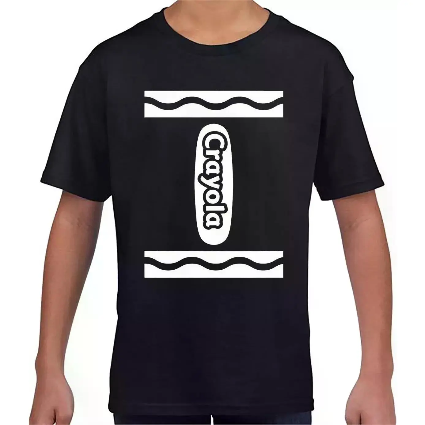 Crayola World Book Day T-Shirt Kids Funny Crayon Fancy Dress Youth Tee Top