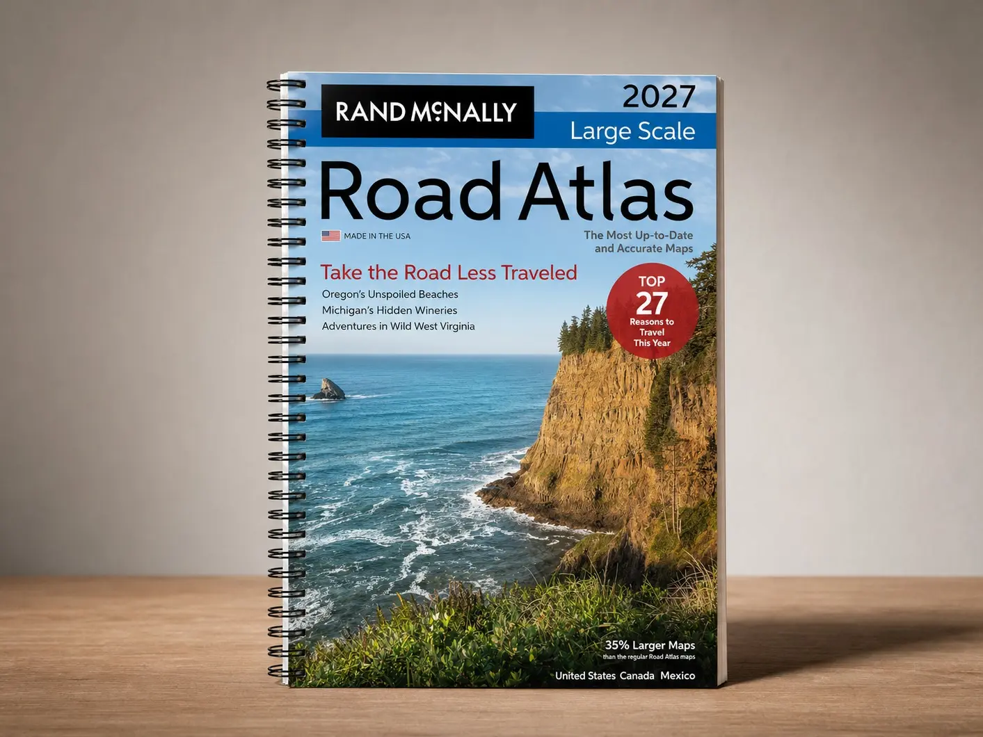 Rand McNally 2027 Large Scale Road Atlas