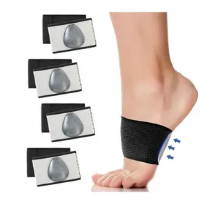 Men's And Women's Flat Foot Bow Support Heart Pad Elastic Arch Support Elastic Foot Bandage Cover