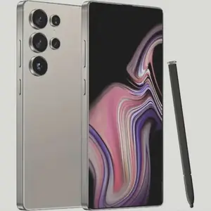 EET S25 Ultra Unlocked 5G Smartphone, 12GB+512GB, 6800mAh Battery, Fast Charging Capability, Android 14 System, 108MP+48MP Camera, Face & Fingerprint Unlock | Dual SIM | Autofocus | Built-in Pen |