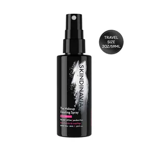 Skindinavia  Setting Spray 2oz Travel Size Makeup Finishing Spray for 16HR Wear Waterproof Smudge Proof Hypoallergenic Oil-Free Hydrating Mist Flawless Cosmetic