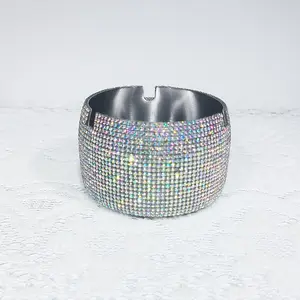 Luxurious Full Diamond Ashtray, Elegant Decorative Cigarette Holder, Perfect Gift for Him Her, High-Quality Material