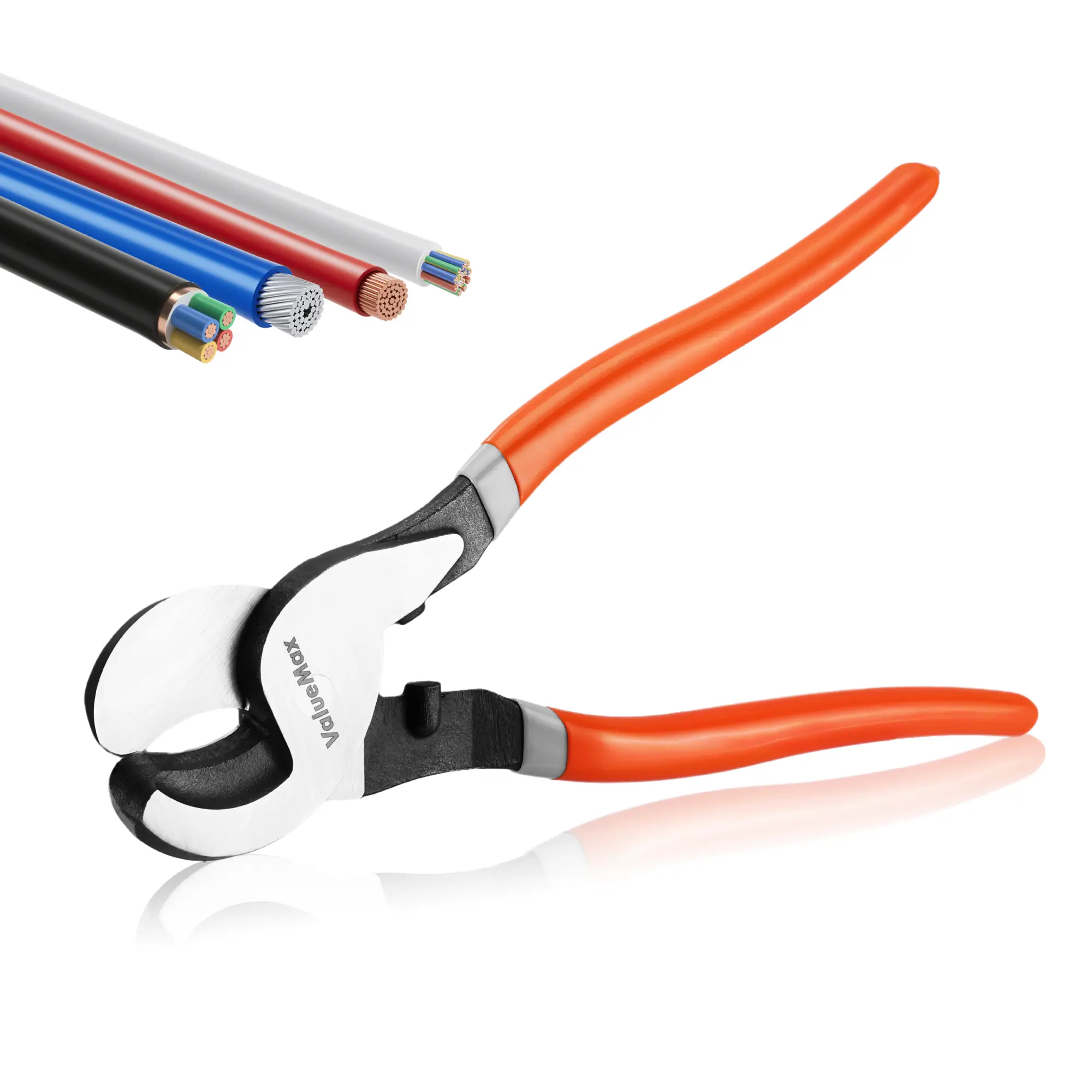 #summersale ValueMax 10-Inch Heavy-Duty Cable Cutter for Aluminum, Copper Battery Cables and Communication Wires