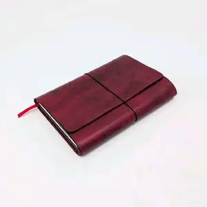 Handmade Leather A5 Notebook Cover: Tri-fold Travelers Journal