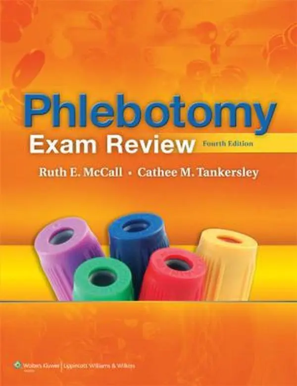 USED Book - SSG- PHLEBOTOMY EXAM REVIEW 4E: . by Ruth E. McCall (Paperback) - english