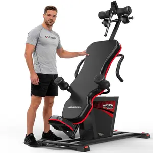 HARISON 2026 Inversion Table for Back Pain Relief w/ Remote Control & Reversible Ankle Support (300lbs) Multipurpose Glute Machine exercise equipment Bench Adjustable