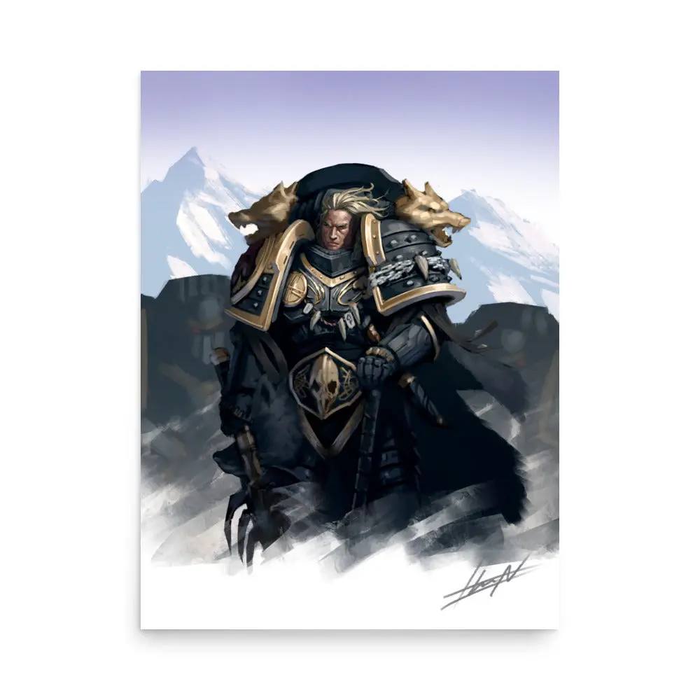 Russ, Semi Gloss Finish Poster