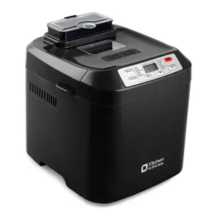 Kitchen in the Box 2lb Bread Maker with Auto Fruit Nut Dispenser, 12-in-1 Gluten-Free Bread Machine, 13H Delay Timer, Nonstick Pan, Keep Warm
