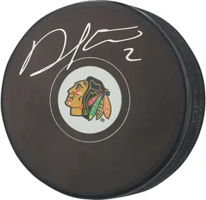 Duncan Keith Chicago Blackhawks Autographed Hockey Puck - Fanatics Authentic Certified