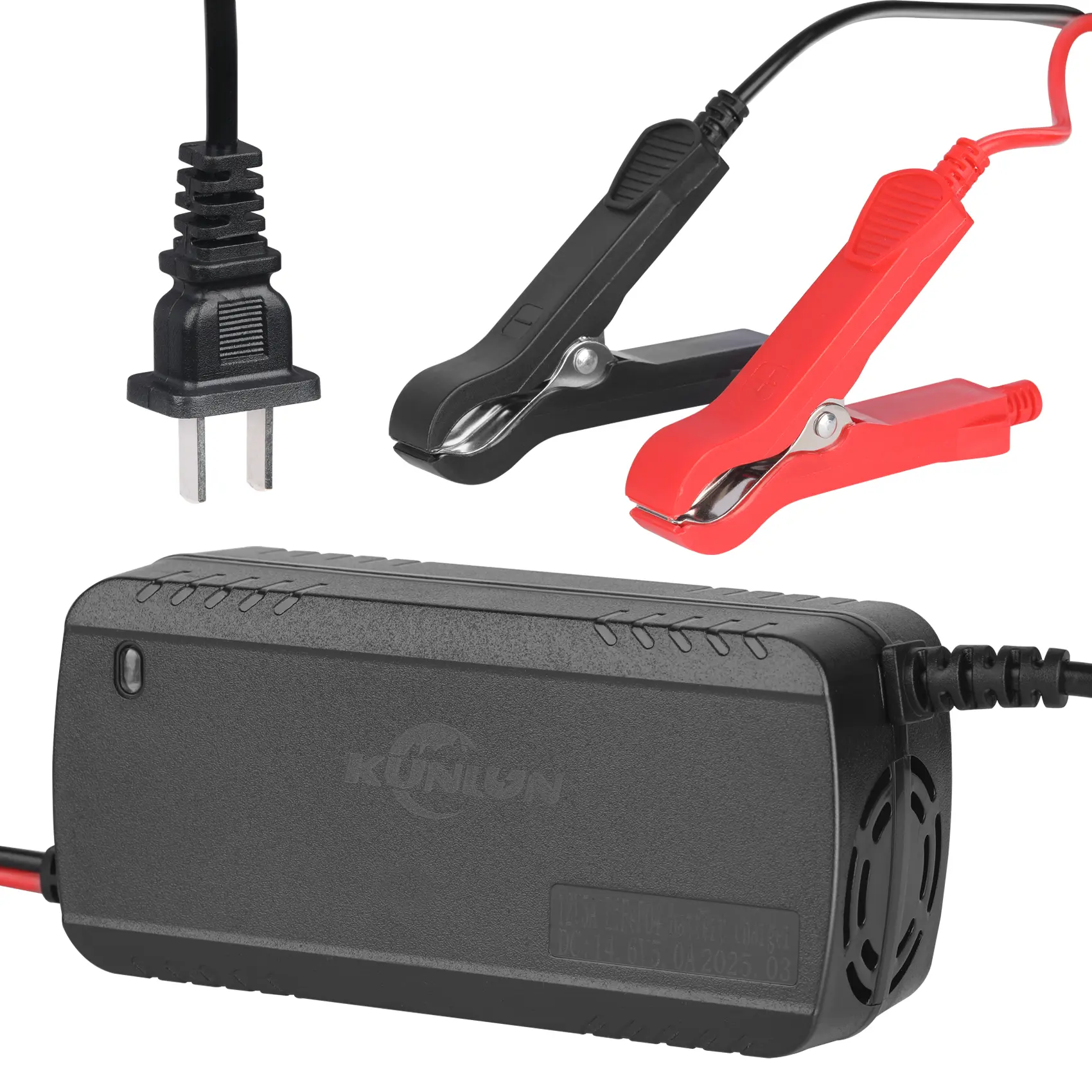 JYJZPB 12V 5-Amp 5A Smart Fast Charger for Lithium Iron Phosphate (LiFePO4) Battery JYJZPB 12V 5-Amp 5A Smart Fast Charger for Lithium Iron Phosphate (LiFePO4) Battery
