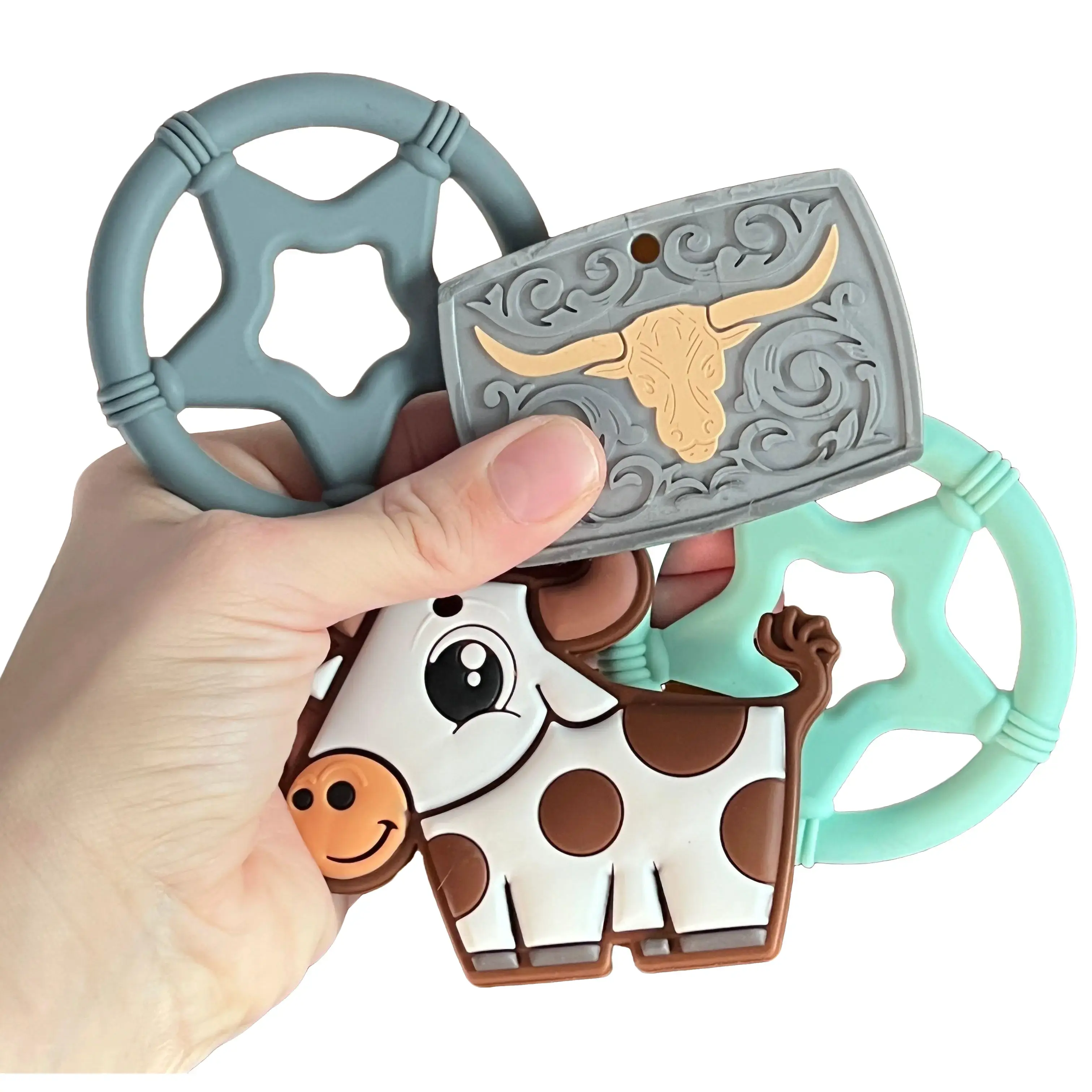Western Silicone Teether