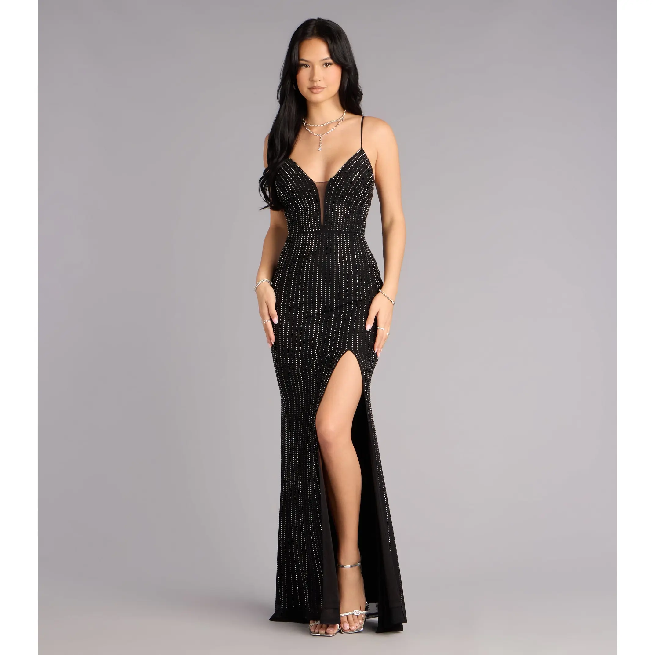 ingrid mini dress Ingrid black pattern-print tied mini dress