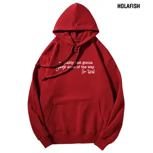 Holafish Unisex Oversized Fleece Hoodie Cozy Warm Lined Sweatshirt Loose Fit Long Sleeve with Kangaroo Pocket Pullover Great for Daily Wear Travel School Cool Weather