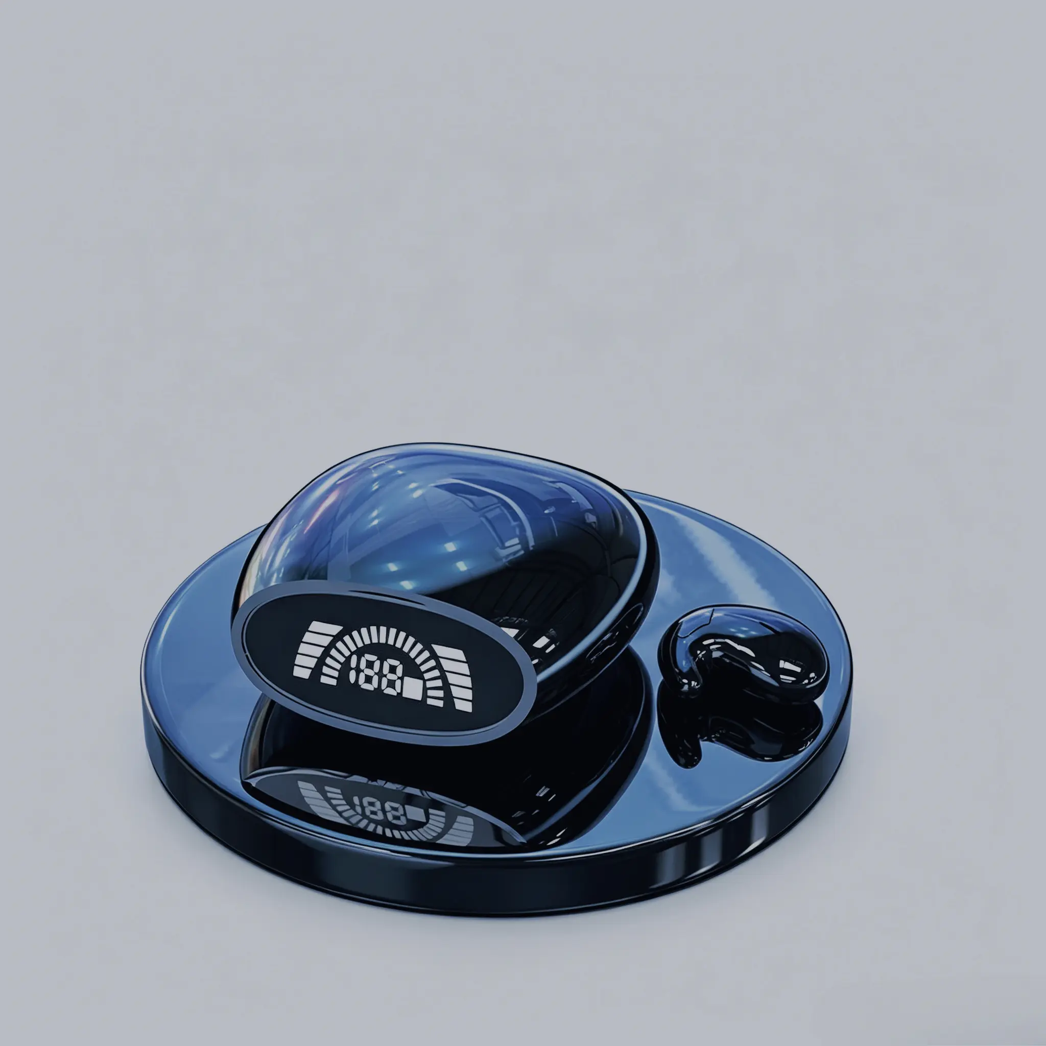 Ultra-Thin Invisible Sleep Earbuds Lightweight Ergonomic Fit Side Sleep Friendly Cloud-Soft Comfort with Built-in Mic