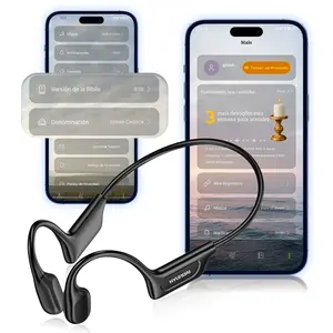 HYUNDAI G06 Bone Conduction Neckband Wireless Earphones with Bible Prayer Function,Bluetooth 5.4, Enhanced Surround Sound, 360° Flexible Bending, Lightweight & Comfortable Fit, Ultra-Long Battery Life, Wireless Headphones for Music, Calls & Sports