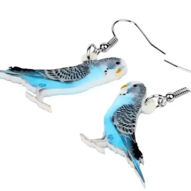 Budgie Earrings