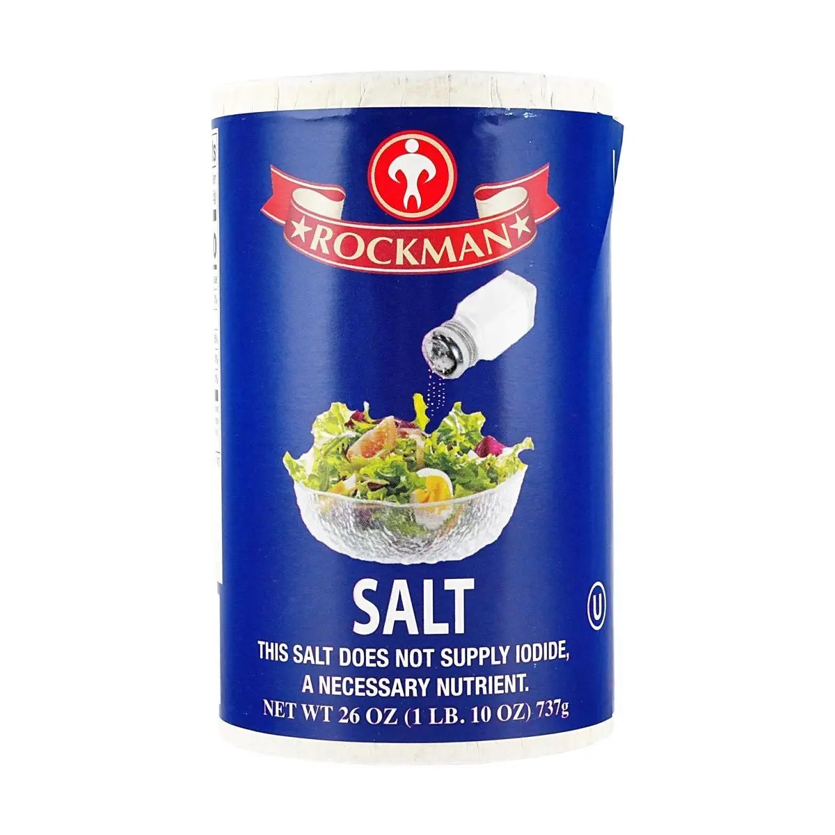 Rockman Iodized Salt 737g - Uniodized for Cooking & Daily Seasoning Rockman Iodized Salt 737g - Uniodized for Cooking & Daily Seasoning