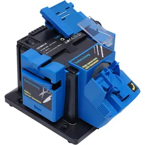 Electric Drill Sharpener, Knife and Drill Sharpening Tool, Multifunctional Electric Sharpener, Scissor Sharpener, Knife, Chisel, Scissor Sharpening Tool, 110V. Kitchen