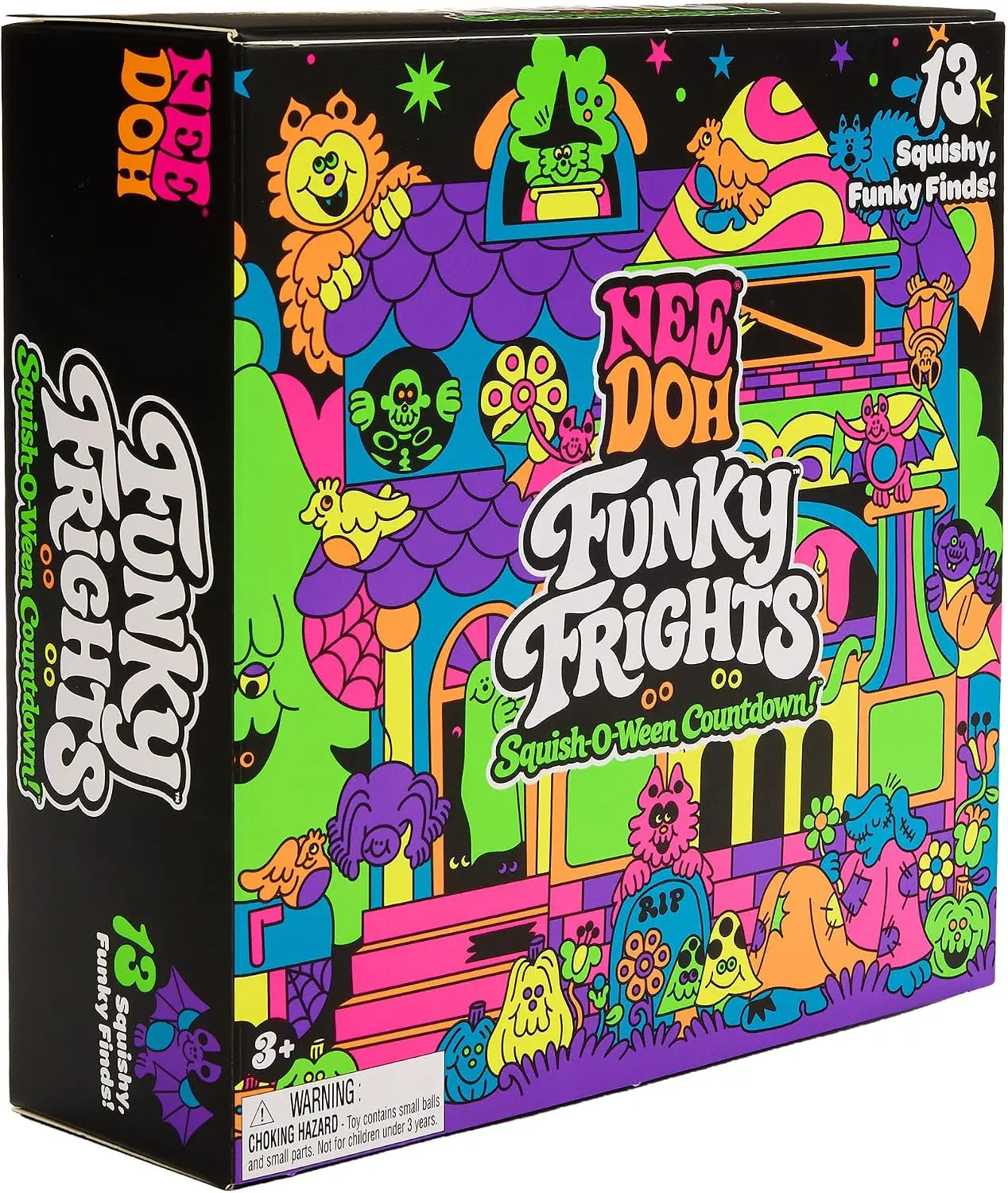 NeeDoh Funky Frights Squish-O-Ween Countdown - Collectible