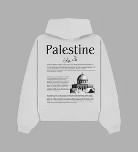 Palestine’s Heart in Fabric Unisex Hoodie Embracing Heritage and Identity unisex hoodie