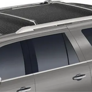 Mockins 43" x 39" Protective Car Roof Mat Anti-Slip Strong Grip PVC Foam All-Vehicle Car Accessories for Extra Cushioning Black