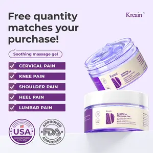 Kreain 14【Free Quantity Matches Your Purchase!】purple gel turmeric extract sodium sulfate chondroitin Emu oil and other natural materials Reduced Swelling of Fingers