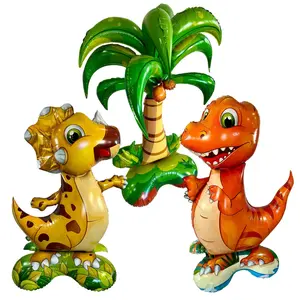 Dinosaur Balloon Set – Jumbo Foil Party Decor (3-Piece Set)