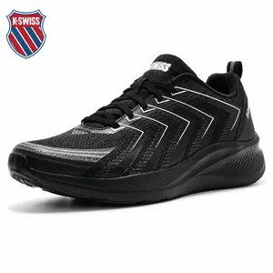 【NEW】K-Swiss Men's Mellow Running Shoe - Mesh Upper Breathable for Daily Jogging, Light Sports and Simple Fitness Workouts