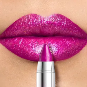 Huasurv Lipstick Eyeshadow Pen, Moisturizing Shimmer Pearl Eye Shadow Lipstick, Long Lasting, Easy Application, Party Stage Makeup Effect, Cosmetic