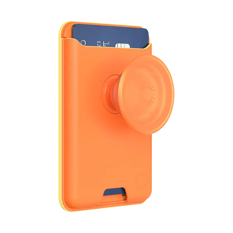 NIB PopSockets Softgoods MagSafe PopWallet+ , Grip & Adjustable Stand for CellPhones