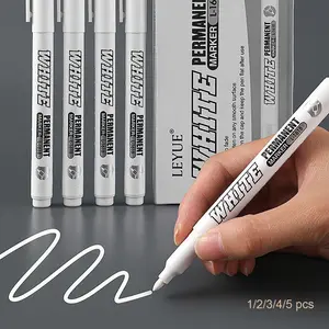 Highlighter Pen 1mm Fine Tip, Quick-Dry Waterproof Paint Marker, Permanent Oil Marker, Large Size Tire Painting Repair Pen, New Condition, Permanent Drawing Markers