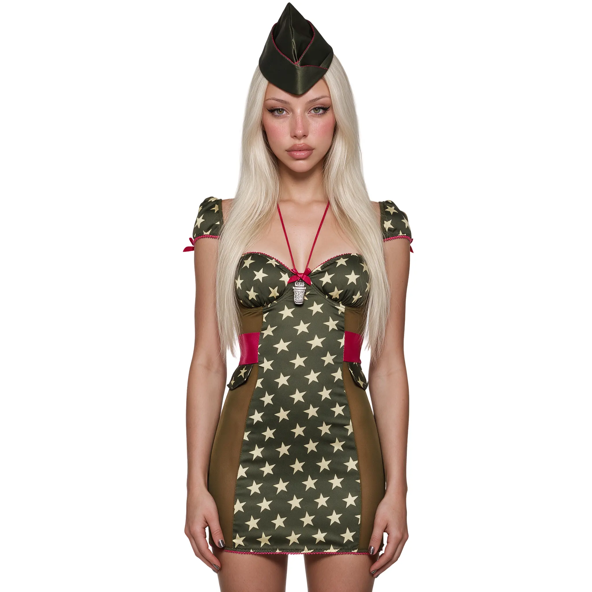 Y2K Runway Army Costume
