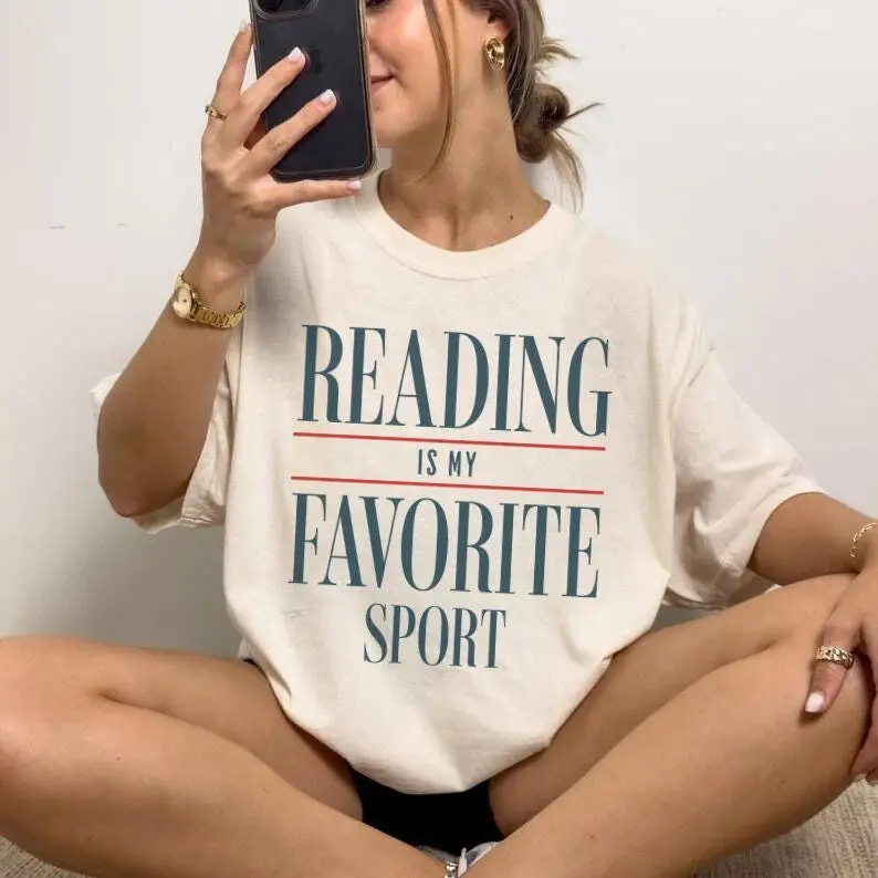 Men's Vintage Casual Cotton T-Shirt - Top Bookish Tee, Book Reader Gift, English Teacher Clothes, Bookish Things, Librarian Apparel, Loose, Oversize, Baggy, Booklover, Crew Neck, Short Sleeve, Reader Pride Tee