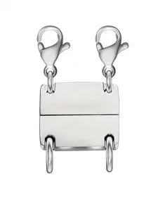 Layered Necklace Buckle Golden and Silvery Necklace Separator, used for layering, multiple necklace buckles and closures, suitable for Women's jewelry making, Diy Jewelry Accessories