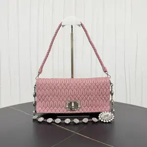 Pre-owned miumiu Leather Shoulder Bags 7.8'' R13969 Shoulder Bag C6843585782 0120 T1 Chloe