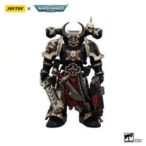 JOYTOY  Warhammer  40000  1/18  Action Figure Chaos Space Marines Black Legion Chosen with Combi-melta and chainsword JT00980