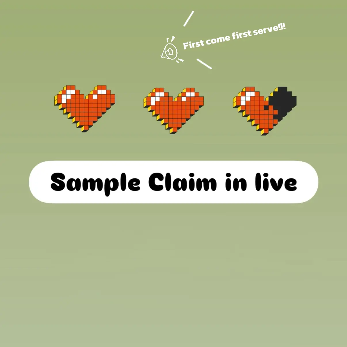 Sample Claim In Live Series Mystery Box